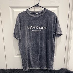 M | Acid Wash Yves Inspired Tee